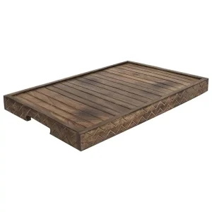 Wooden Tray | 21 x 14 x 9.25 Inch