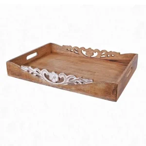 Wooden Tray | 20 x 14 x 2.5 Inch