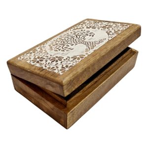 Wooden Jewellery Box | 8 x 5 x 2.5 Inch