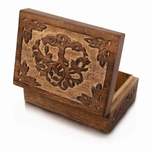Wooden Jewellery Box | 8 x 5 x 3 Inch