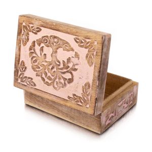 Wooden Jewellery Box | 8 x 5 x 3 Inch