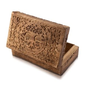 Wooden Jewellery Box | 8 x 5 x 2.5 Inch
