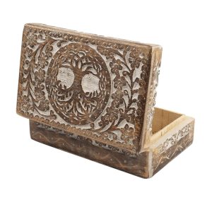 Wooden Jewellery Box | 8 x 5 x 2.5 Inch