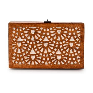 Wooden Jewellery Box | 8 x 5 x 3 Inch