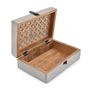 Wooden Jewellery Box | 9 x 6 x 3 Inch