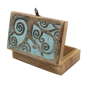 Wooden Jewellery Box | 8 x 5 x 2.5 Inch