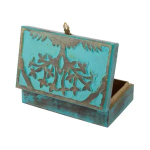 Wooden Jewellery Box | 8 x 5 x 2.5 Inch