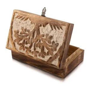 Wooden Jewellery Box | 8 x 5 x 2.5 Inch