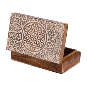 Wooden Jewellery Box | 8 x 5 x 2.5 Inch