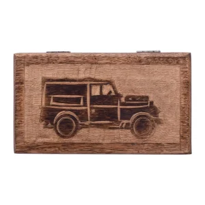 Wooden Jewellery Box | 7 x 4 x 2.5 Inch